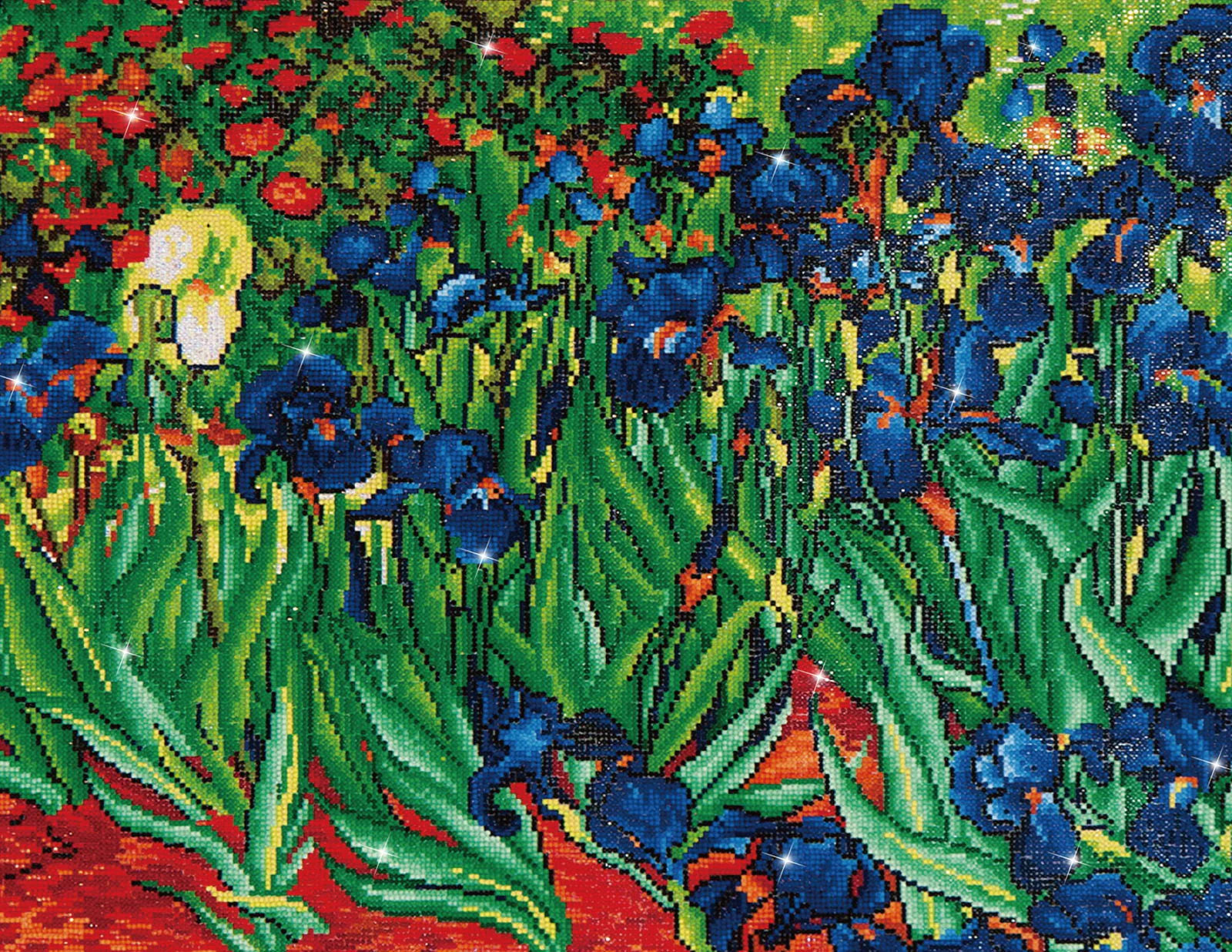 Diamond Dotz Irises (Van Gogh)